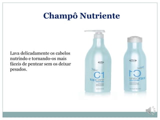 Champô Nutriente



Lava delicadamente os cabelos
nutrindo e tornando-os mais
fáceis de pentear sem os deixar
pesados.
 