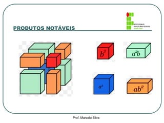 PRODUTOS NOTÁVEIS 
Prof. Marcelo Silva 
 
