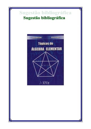 Produtos notáveis 1 cb