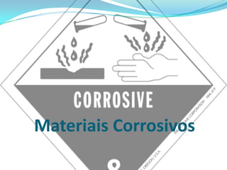 Materiais Corrosivos

 