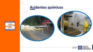 Acidentes químicos
 