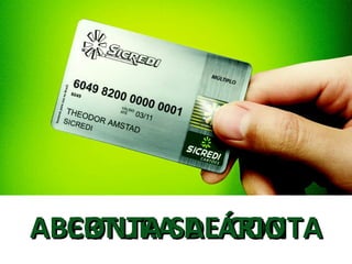 ABERTURA DE CONTA CONTA SALÁRIO 