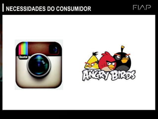 NECESSIDADES DO CONSUMIDOR
 