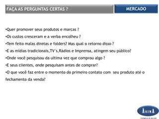 MERCADOFAÇA AS PERGUNTAS CERTAS ?Quer promover seus produtos e marcas ? 