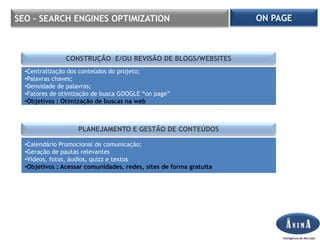 BLOGSVOCÊ NÃO SE COMUNICA COM SEU PÚBLICO ÂNCORA DOSCONTEÚDOS E  CAMPANHAS Totalmente personalizado para  sua campanha...