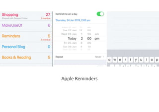 Apple Reminders
 