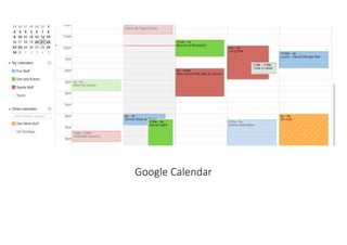 Google Calendar
 