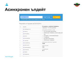 Асинхронен ъпдейт 
 