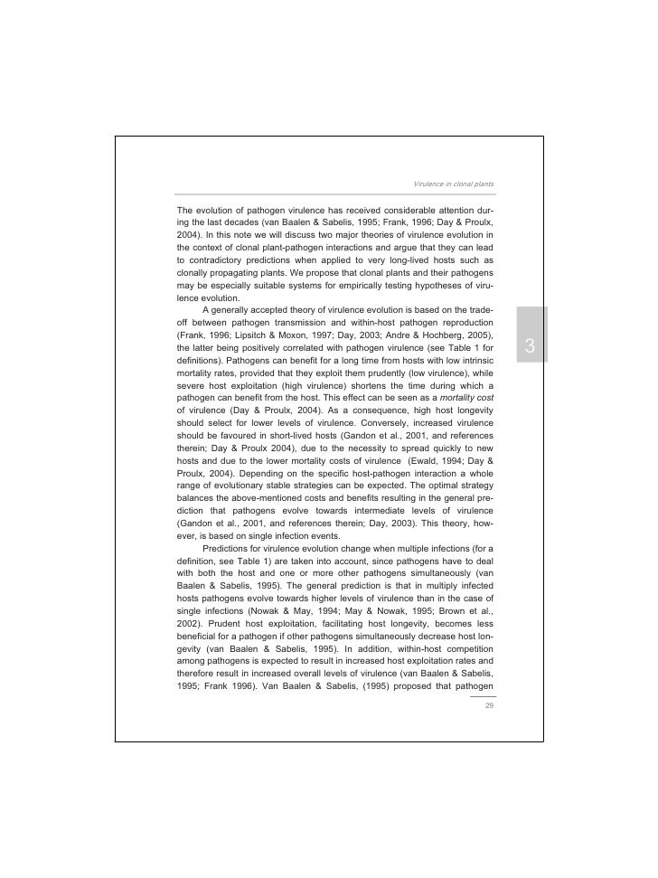 Riverine thesis