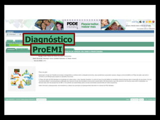 Diagnóstico
ProEMI
 
