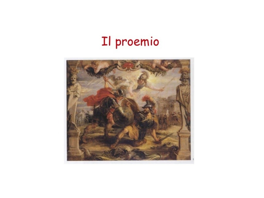 Cos è Il Proemio Dell Iliade Proemio iliade