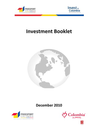 Investment Booklet




   December 2010
 