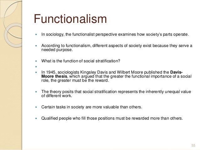 The background of the social stratification sociology essay