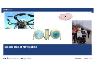 ||
Autonomous Systems Lab
Mobile Robot Navigation
21.06.2016Roland Siegwart 59
?
 
