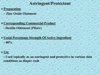 Astringent Rash Prof. M. VIMALA DEVI.ppt