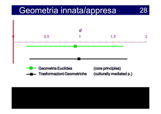 Geometria innata/appresa   28
 