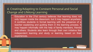 Key Features and Critical Attributes of 21st Century Teaching and ...