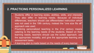 Key Features and Critical Attributes of 21st Century Teaching and ...