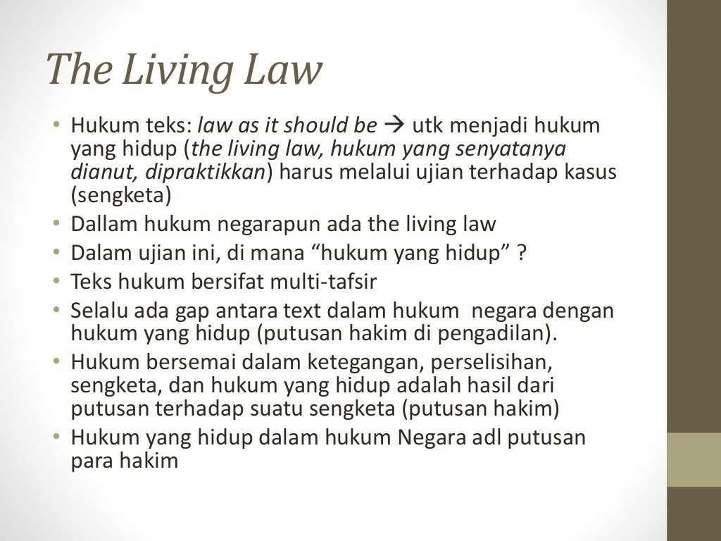 Penerapan "Living Law dalam RKUHP terhadap Kelompok Rentan (Perempuan…