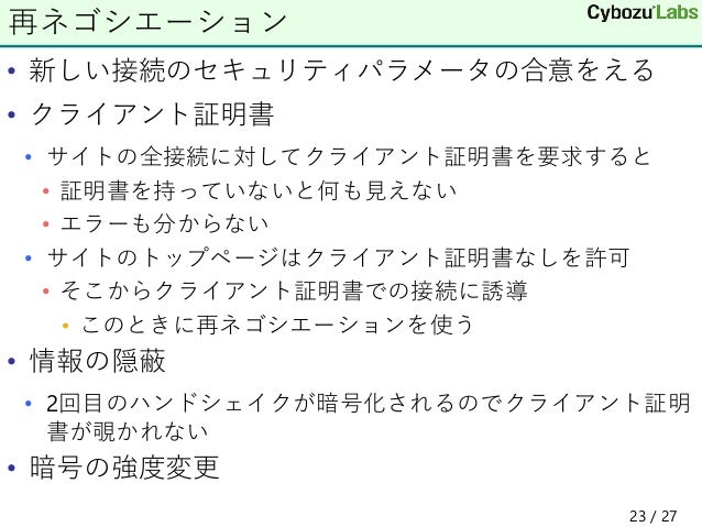 プロフェッショナルssl Tls 1 2章