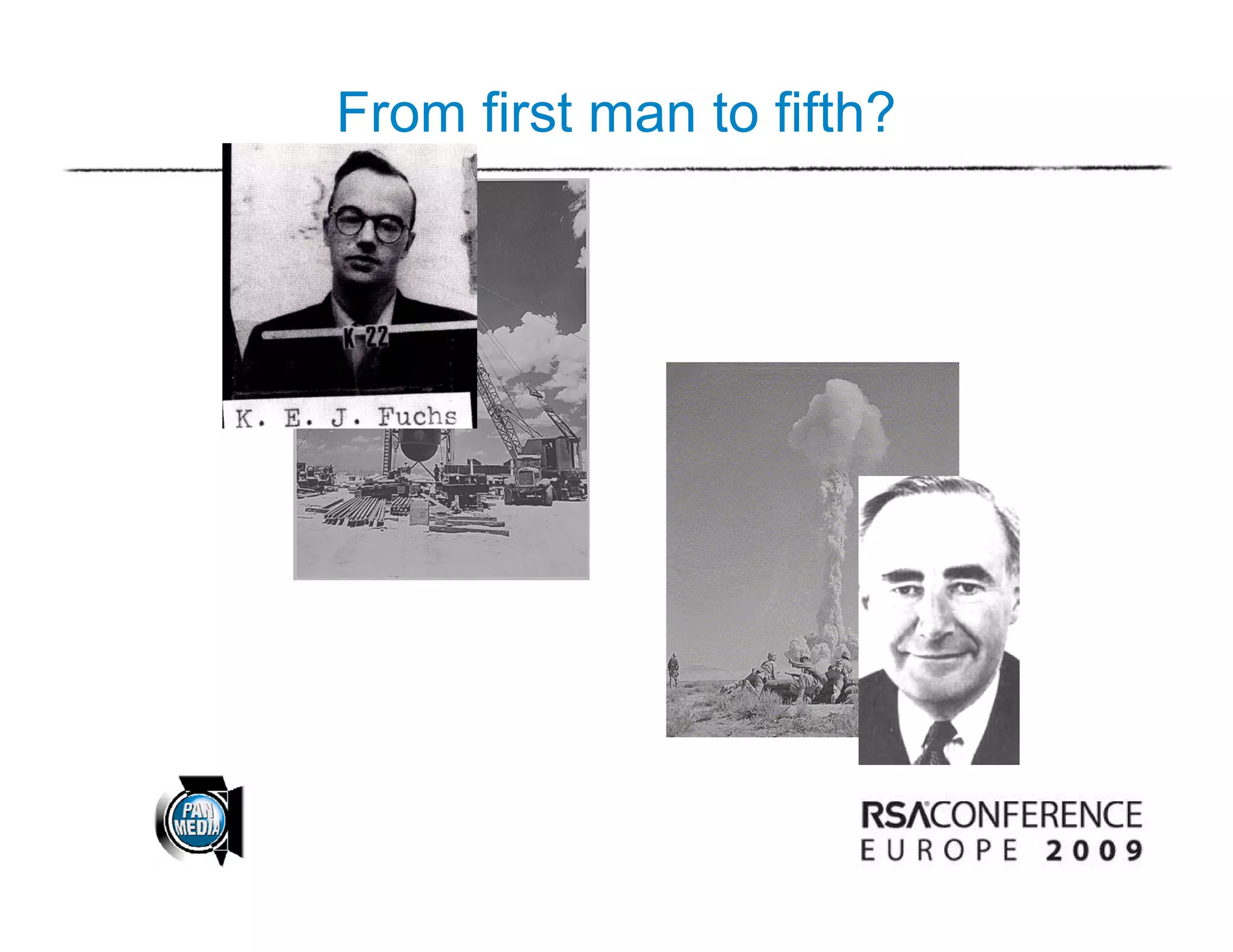 From first man to fifth?
 