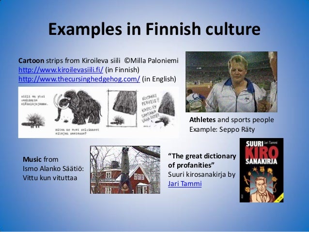 Profanity In Finnish Language