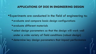 Comprehensive Guide to Design and Analysis of Experiments (DOE) for ...