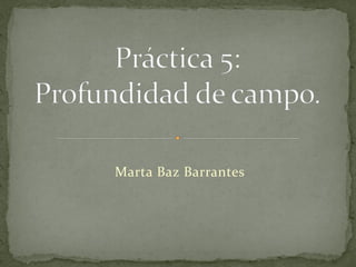 Marta Baz Barrantes
 