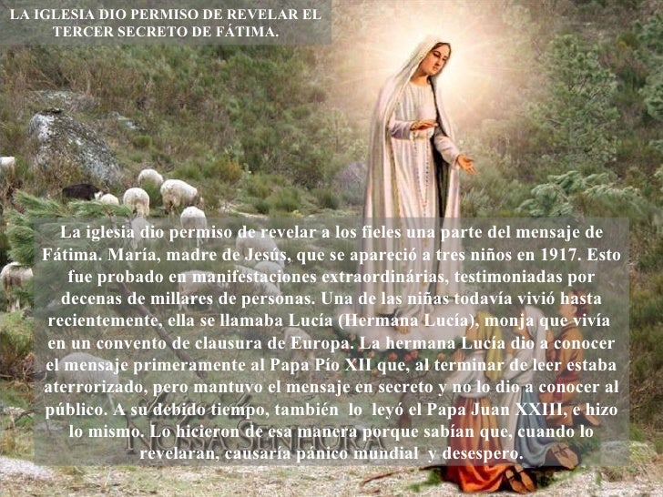 Profecia De Fatima