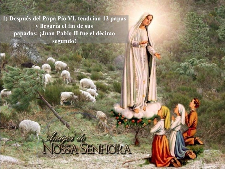 Resultado de imagen para acto de consagración a María de Fatima por Juan Pablo II