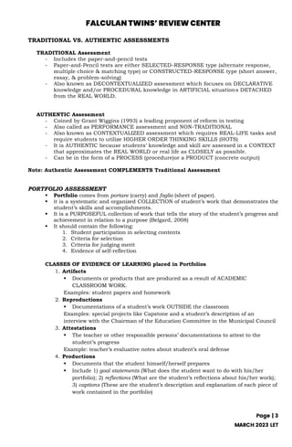 Comprehensive Guide to Educational Assessment and Evaluation Methods | PDF