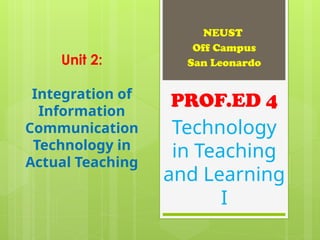 Integrating ICT and Instructional Design Models for Effective Teaching ...