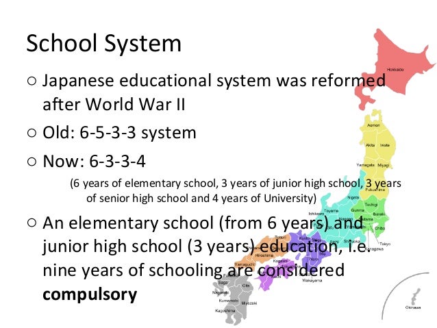 Profed113 Educational System Japan