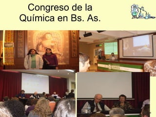 Congreso de la Química en Bs. As.