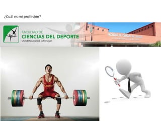 ¿Cuál es mi profesión?
 