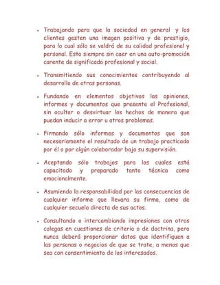 Profesional ante la etica