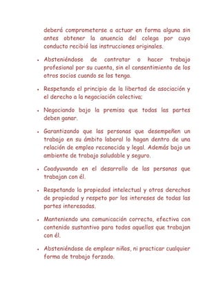 Profesional ante la etica