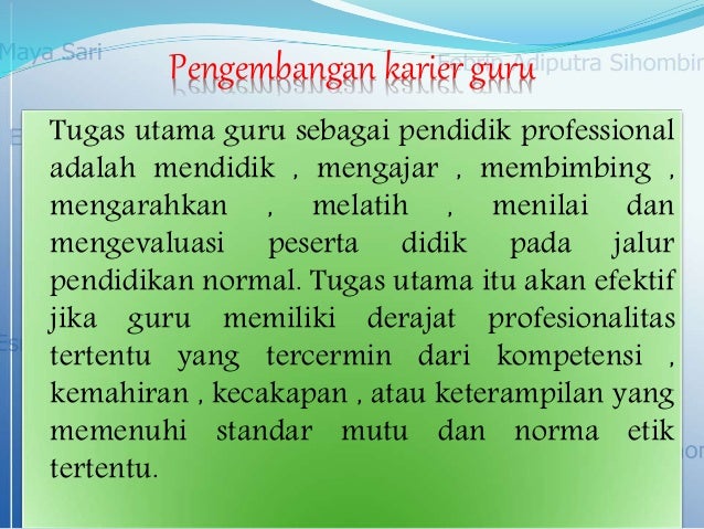 Profesionalisasi Guru