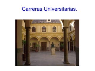 Carreras Universitarias. 