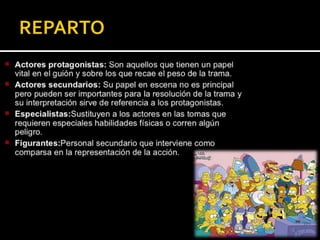 Profesiones del cine