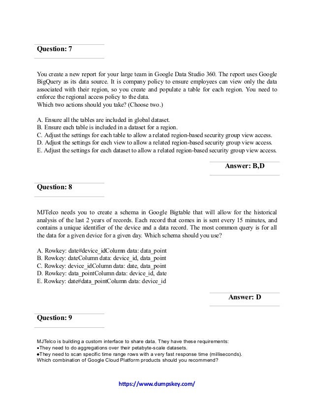 Professional-Data-Engineer英語版