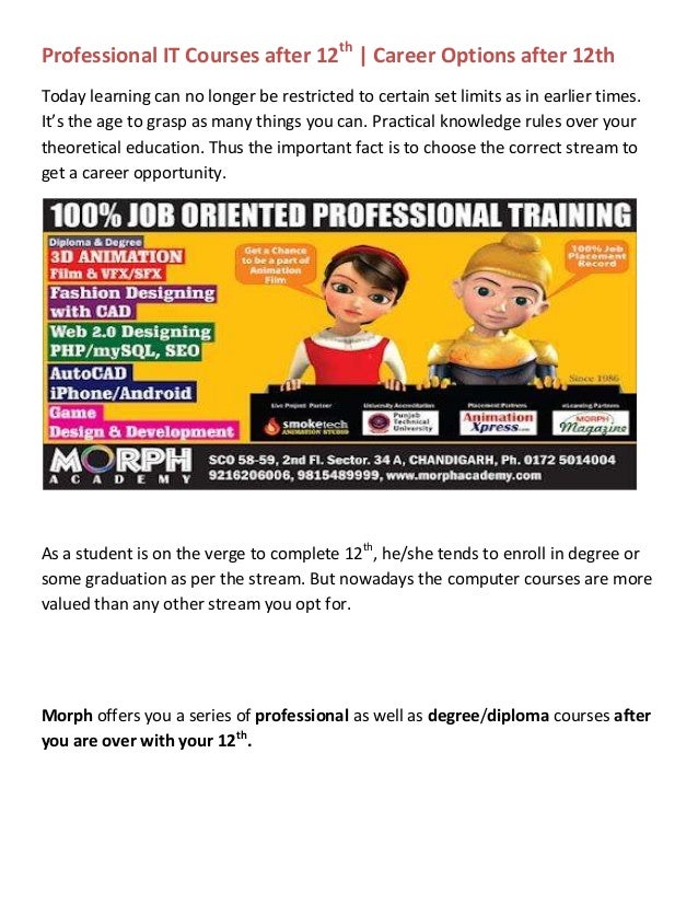 Best career options for science students after 12th