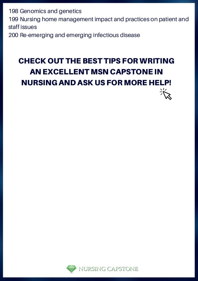 Sample of nursing capstone project paper pdf image