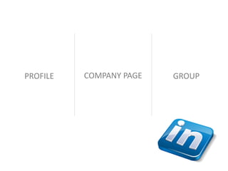 PROFILE   COMPANY PAGE   GROUP
 