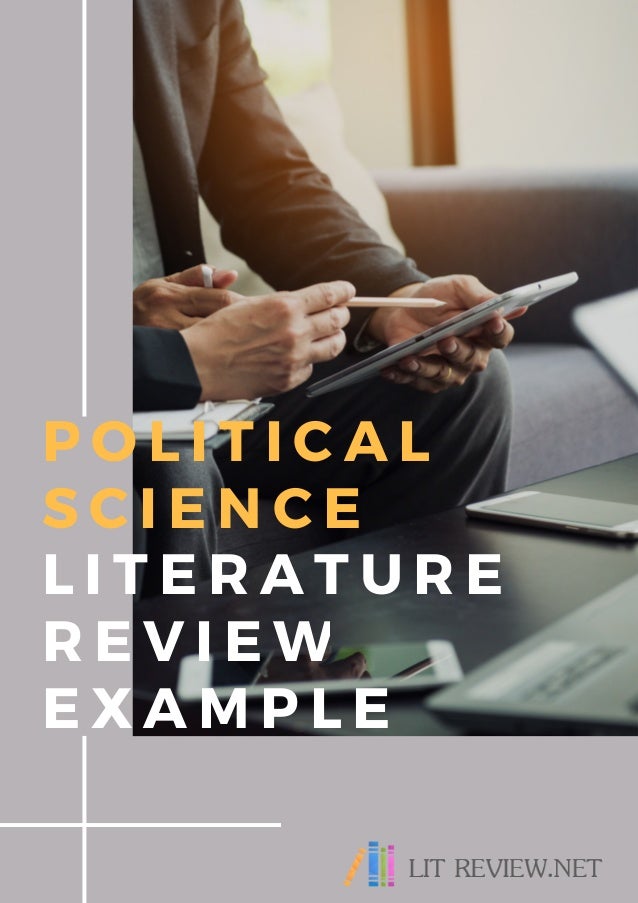 how to write a literature review political science