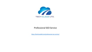 Professional SEO Service
https://techcloudltd.com/professional-seo-service/
 