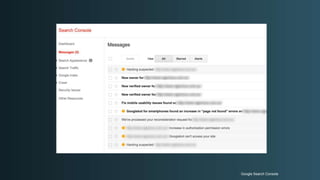 Google Search Console
 