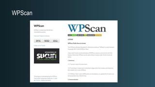 WPScan
 