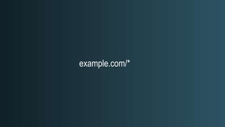 example.com/*
 