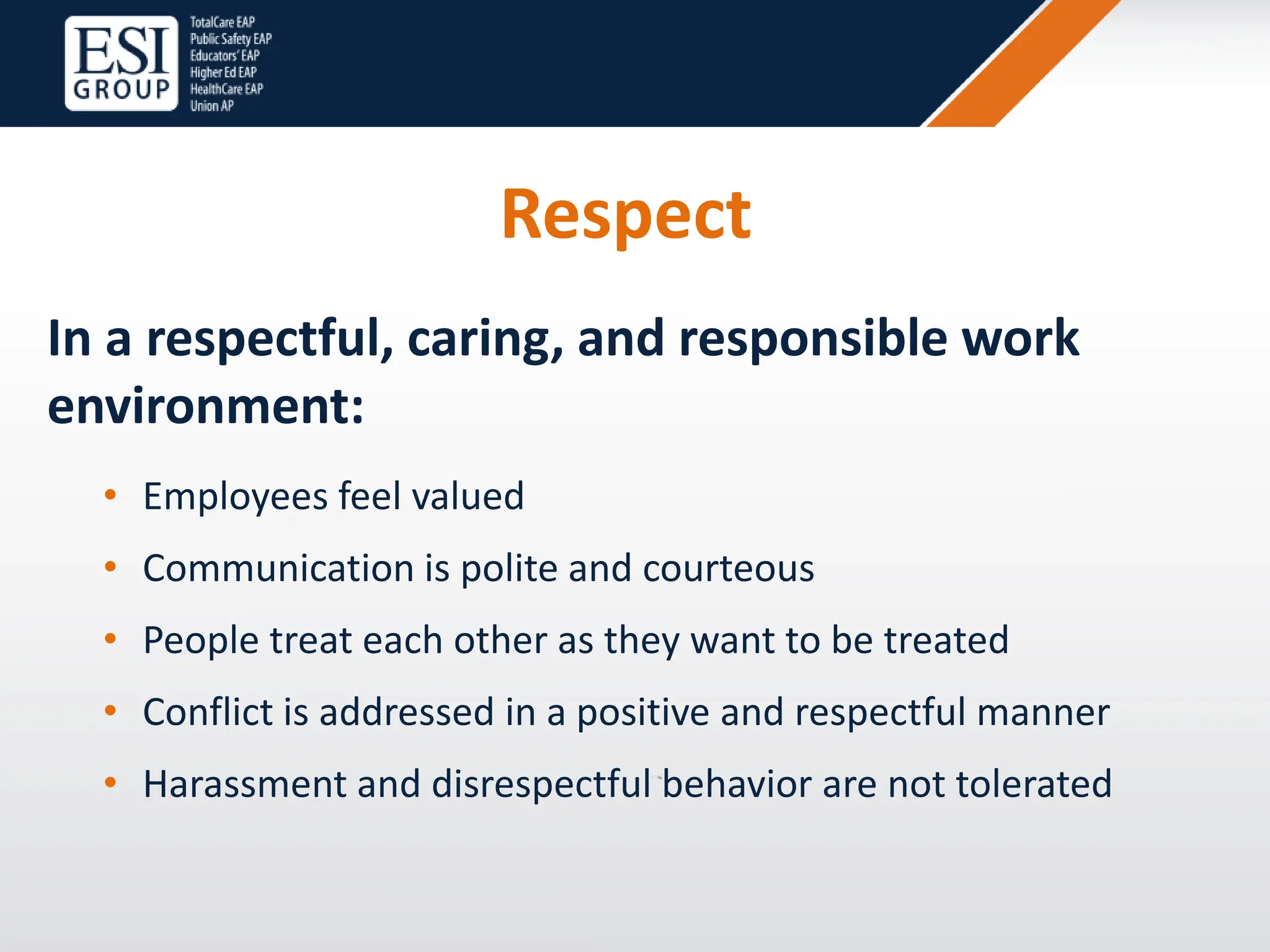 Professional workplace cultureprofessional workplace culture employees